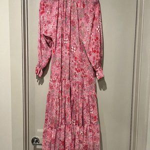 Free People Feeling Groovy Maxi Dress- Pink/ Rose